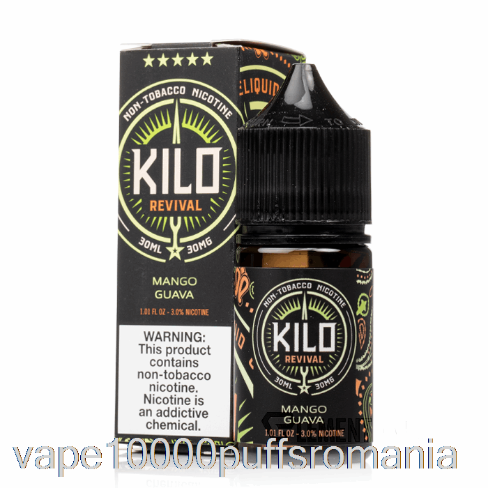 Vape Romania Mango Guava - Kilo Saruri Revival - 30ml 50mg